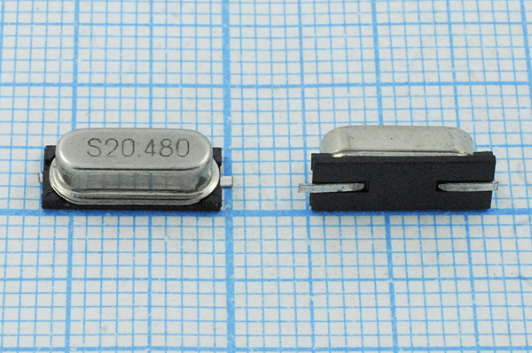 20480 \SMD49S4\20\ 20\ 30/-10~60C\49S-SMD\1Г --- Кварцевые резонаторы (пьезокерамические, диэлектрические, ПАВ (SAW), резонаторы из других пьезоматериалов)