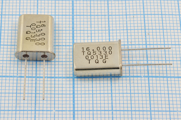 16000 \HC49U\30\\\\1Г (TQ5330) --- Кварцевые резонаторы (пьезокерамические, диэлектрические, ПАВ (SAW), резонаторы из других пьезоматериалов)