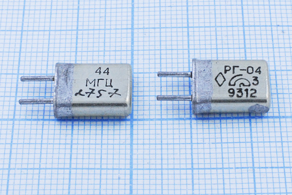 44000 \HC25U\\\\РГ04МА\3Г (44 МГЦ РГ-04) --- Кварцевые резонаторы (пьезокерамические, диэлектрические, ПАВ (SAW), резонаторы из других пьезоматериалов)
