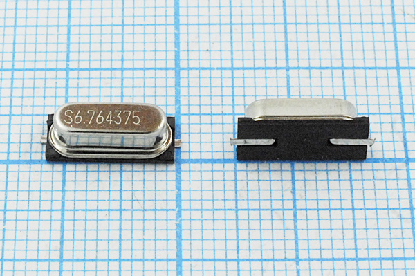 6764,375 \SMD49S4\12\ 30\ 30/-10~60C\49S-SMD\1Г --- Кварцевые резонаторы (пьезокерамические, диэлектрические, ПАВ (SAW), резонаторы из других пьезоматериалов)