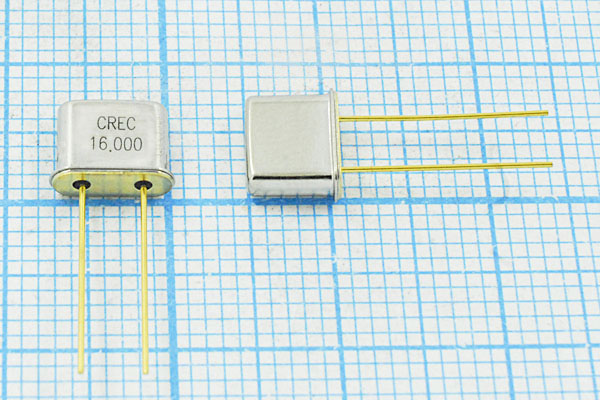 16000 \UM5\16\ 10\ 30/-40~85C\UM-5[CREC]\1Г CREC --- Кварцевые резонаторы (пьезокерамические, диэлектрические, ПАВ (SAW), резонаторы из других пьезоматериалов)
