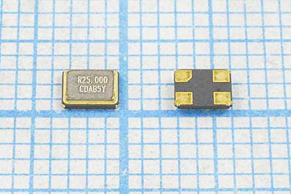 25000 \SMD03225C4\20\ 20\ 20/-20~70C\C3SB\1Г --- Кварцевые резонаторы (пьезокерамические, диэлектрические, ПАВ (SAW), резонаторы из других пьезоматериалов)