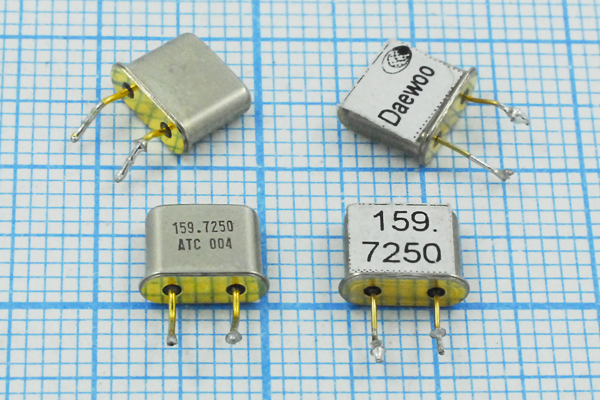 159725 \UM5\\\\\бу (Daewoo 159.7250) --- Кварцевые резонаторы (пьезокерамические, диэлектрические, ПАВ (SAW), резонаторы из других пьезоматериалов)