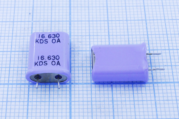 16630 \HC49U\S\\\HC-49U[KDS]\1Г 4мм (KDS) --- Кварцевые резонаторы (пьезокерамические, диэлектрические, ПАВ (SAW), резонаторы из других пьезоматериалов)