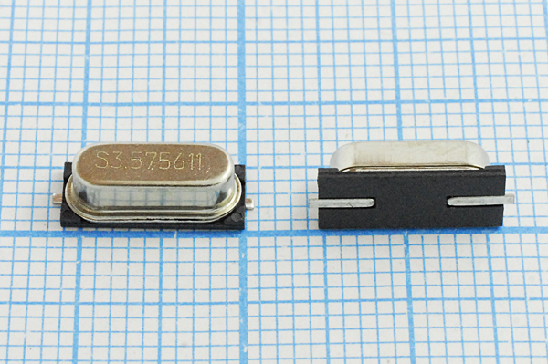 3575,611 \SMD49S4\20\ 30\ 30/-10~60C\49S-SMD\1Г --- Кварцевые резонаторы (пьезокерамические, диэлектрические, ПАВ (SAW), резонаторы из других пьезоматериалов)