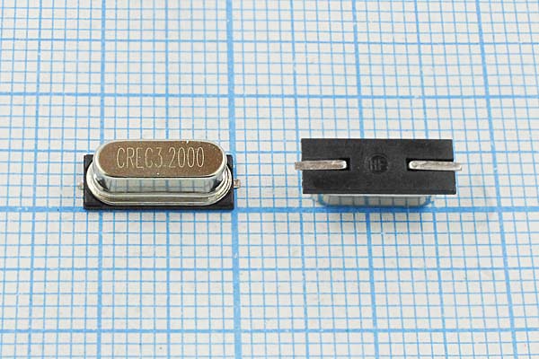 3200 \SMD49S4\16\ 10\ 30/-40~85C\49SMD[CREC]\1Г --- Кварцевые резонаторы (пьезокерамические, диэлектрические, ПАВ (SAW), резонаторы из других пьезоматериалов)