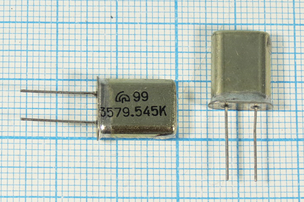 3579,545 \HC49U\S\\\РК169МД\1Г (3579.545К) --- Кварцевые резонаторы (пьезокерамические, диэлектрические, ПАВ (SAW), резонаторы из других пьезоматериалов)