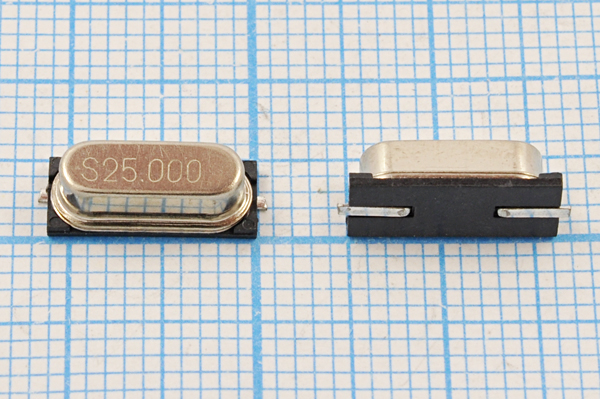 25000 \SMD49S4\20\ 30\ 30/-10~60C\49S-SMD\1Г --- Кварцевые резонаторы (пьезокерамические, диэлектрические, ПАВ (SAW), резонаторы из других пьезоматериалов)