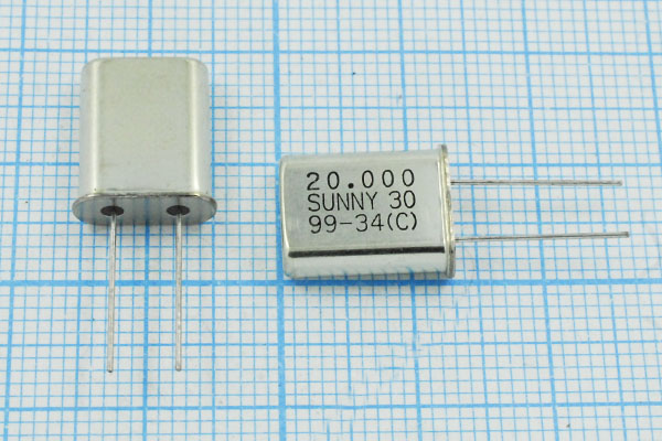 20000 \HC49U\30\\\SA[SUNNY]\1Г (SUNNY30) --- Кварцевые резонаторы (пьезокерамические, диэлектрические, ПАВ (SAW), резонаторы из других пьезоматериалов)