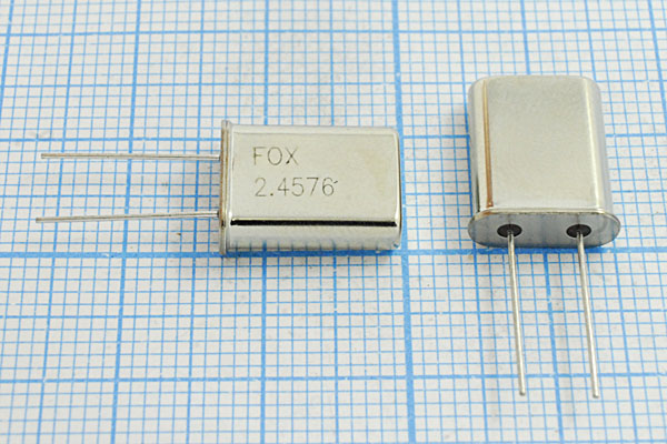 2457,6 \HC49U\20\ 20\ 20/-20~70C\49U[FOX}\1Г CREC --- Кварцевые резонаторы (пьезокерамические, диэлектрические, ПАВ (SAW), резонаторы из других пьезоматериалов)
