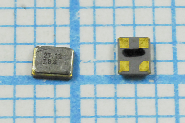 27120 \SMD02016C4\ 8\ 10\ 30/-40~85C\SMD2016\1Г --- Кварцевые резонаторы (пьезокерамические, диэлектрические, ПАВ (SAW), резонаторы из других пьезоматериалов)
