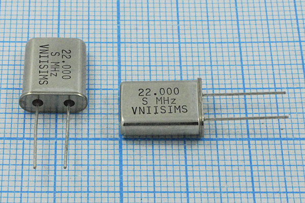 22000 \HC49U\S\ 15\ 30/-40~70C\РПК01МД-6ВС\3Г --- Кварцевые резонаторы (пьезокерамические, диэлектрические, ПАВ (SAW), резонаторы из других пьезоматериалов)