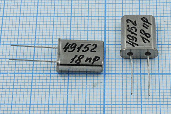 49152 \HC49U\18\\\49U[SDE]\3Г бм --- Кварцевые резонаторы (пьезокерамические, диэлектрические, ПАВ (SAW), резонаторы из других пьезоматериалов)