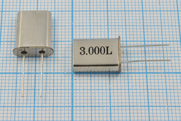 3000 \HC49U\16\ 30\ 50/-40~85C\U[FT]\1Г (3,000L) --- Кварцевые резонаторы (пьезокерамические, диэлектрические, ПАВ (SAW), резонаторы из других пьезоматериалов)