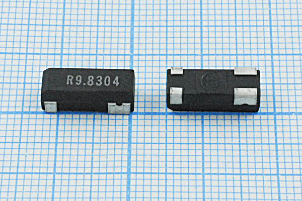 9830,4 \SMD13250P4\30\\\MG3A\1Г (R9.8304) --- Кварцевые резонаторы (пьезокерамические, диэлектрические, ПАВ (SAW), резонаторы из других пьезоматериалов)
