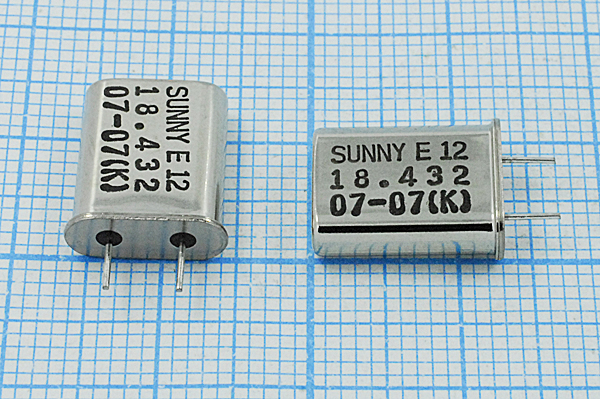 18432 \HC49U\12\ 30\ 30/-20~70C\SA[SUNNY]\1Г 5мм --- Кварцевые резонаторы (пьезокерамические, диэлектрические, ПАВ (SAW), резонаторы из других пьезоматериалов)