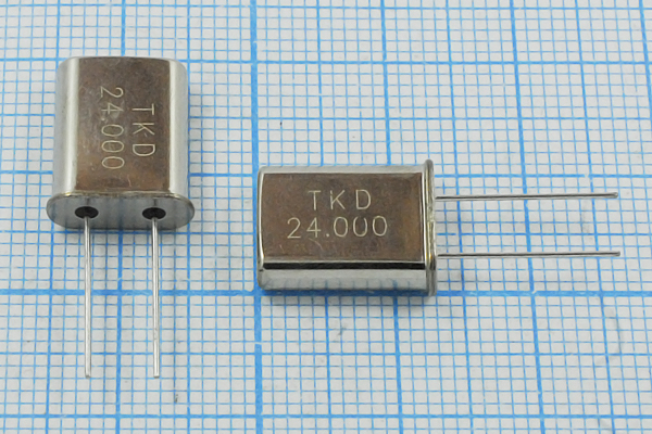 24000 \HC49U\20\\\HC-49U[TKD]\1Г (TKD) --- Кварцевые резонаторы (пьезокерамические, диэлектрические, ПАВ (SAW), резонаторы из других пьезоматериалов)