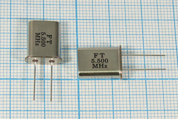 5500 \HC49U\16\ 30\\U[FT]\1Г (FT 5,500MHz) --- Кварцевые резонаторы (пьезокерамические, диэлектрические, ПАВ (SAW), резонаторы из других пьезоматериалов)
