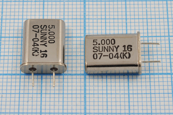 5000 \HC49U\16\ 30\ 30/-20~85C\SA[SUNNY]\1Г 5мм --- Кварцевые резонаторы (пьезокерамические, диэлектрические, ПАВ (SAW), резонаторы из других пьезоматериалов)