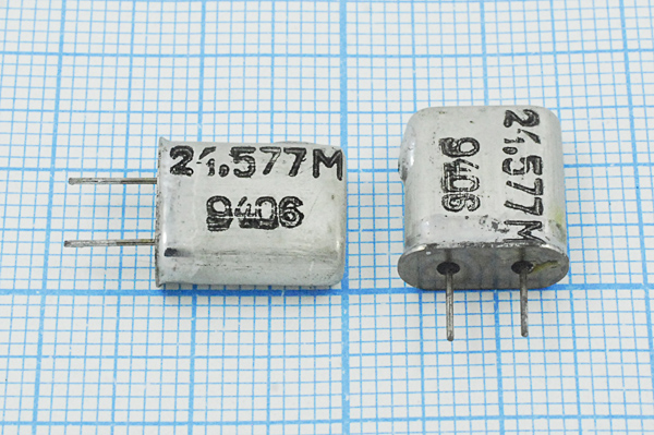 24577 \HC18U\\ 30\ 50/-30~60C\РК379МД-8БУ\3Г 5мм --- Кварцевые резонаторы (пьезокерамические, диэлектрические, ПАВ (SAW), резонаторы из других пьезоматериалов)