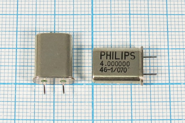 4000 \HC49U\16\\\HC49U[PHILIPS]\1Г 4мм --- Кварцевые резонаторы (пьезокерамические, диэлектрические, ПАВ (SAW), резонаторы из других пьезоматериалов)