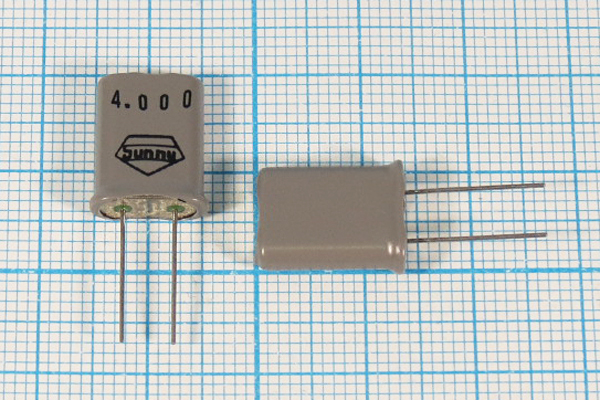 4000 \HC49U\16\ 25\\SA[SUNNY]\1Г +SL (4.000 SUNNY) --- Кварцевые резонаторы (пьезокерамические, диэлектрические, ПАВ (SAW), резонаторы из других пьезоматериалов)