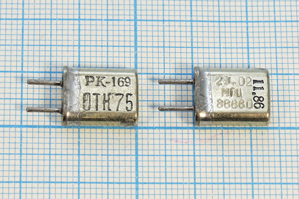 29025,7 \HC25U\\ 20\ 30/-30~60C\РК169МА-7БС\3Г --- Кварцевые резонаторы (пьезокерамические, диэлектрические, ПАВ (SAW), резонаторы из других пьезоматериалов)
