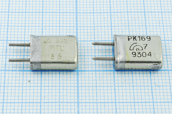 20945 \HC25U\\\\РК169МА\3Г (20.945 МГЦ РК169) --- Кварцевые резонаторы (пьезокерамические, диэлектрические, ПАВ (SAW), резонаторы из других пьезоматериалов)