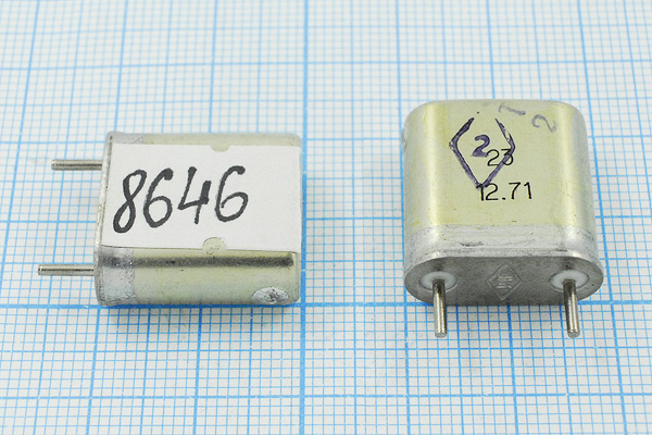 8646 \HC6U\\\\БА\1Г --- Кварцевые резонаторы (пьезокерамические, диэлектрические, ПАВ (SAW), резонаторы из других пьезоматериалов)