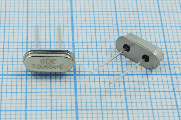 7956 \HC49S3\S\ 10\ 30/-40~85C\49S[SDE]\1Г --- Кварцевые резонаторы (пьезокерамические, диэлектрические, ПАВ (SAW), резонаторы из других пьезоматериалов)