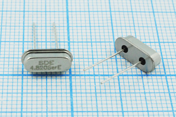 4820 \HC49S3\S\ 10\ 30/-40~85C\49S[SDE]\1Г --- Кварцевые резонаторы (пьезокерамические, диэлектрические, ПАВ (SAW), резонаторы из других пьезоматериалов)