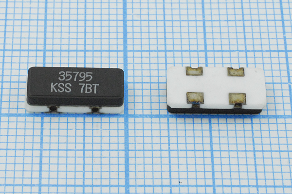 3579,545 \SMD12055C4\16\\\CX-5F\1Г (35795) KSS --- Кварцевые резонаторы (пьезокерамические, диэлектрические, ПАВ (SAW), резонаторы из других пьезоматериалов)