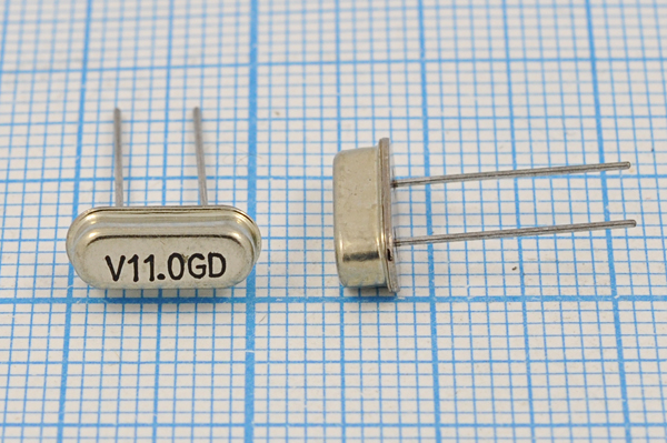11000 \HC49S3\S\\\\1Г (V11.0GD) --- Кварцевые резонаторы (пьезокерамические, диэлектрические, ПАВ (SAW), резонаторы из других пьезоматериалов)