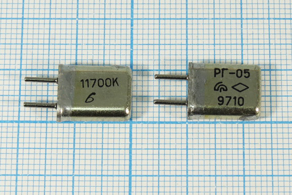 11700 \HC25U\\\\РГ05МА\1Г --- Кварцевые резонаторы (пьезокерамические, диэлектрические, ПАВ (SAW), резонаторы из других пьезоматериалов)