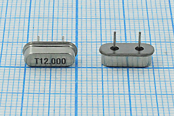 12000 \HC49S3\20\ 30\ 30/-20~70C\S[FT]\4,5мм(T12.0 --- Кварцевые резонаторы (пьезокерамические, диэлектрические, ПАВ (SAW), резонаторы из других пьезоматериалов)