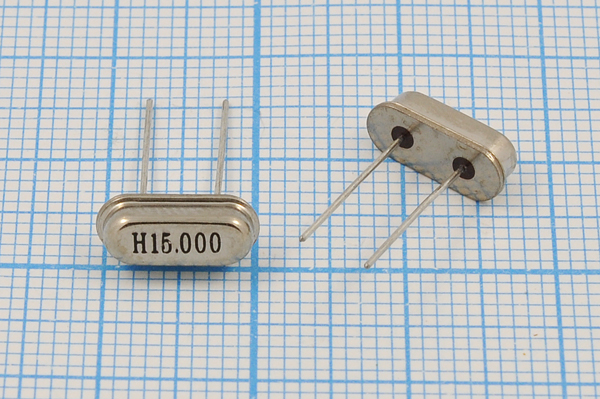 15000 \HC49S3\22\\\\1Г (H15.000) --- Кварцевые резонаторы (пьезокерамические, диэлектрические, ПАВ (SAW), резонаторы из других пьезоматериалов)