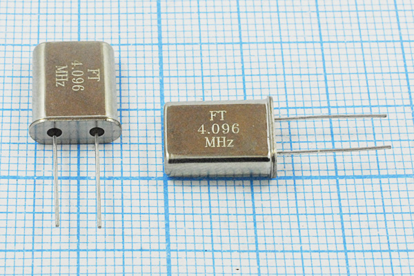 4096 \HC49U\18\ 30\ 20/-20~70C\U[FT]\1Г(FT4.096 --- Кварцевые резонаторы (пьезокерамические, диэлектрические, ПАВ (SAW), резонаторы из других пьезоматериалов)