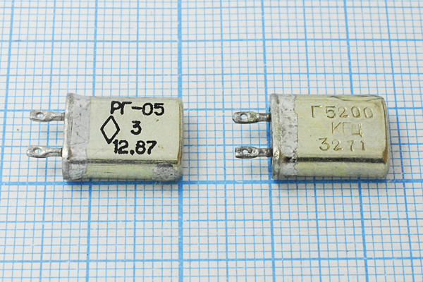 5200 \МВ\\ 15\ 50/-60~85C\РГ05МВ-14ЕТ\1Г --- Кварцевые резонаторы (пьезокерамические, диэлектрические, ПАВ (SAW), резонаторы из других пьезоматериалов)