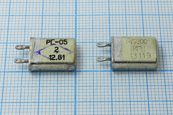 5200 \МВ\\ 15\ 50/-50~80C\РГ05МВ-14ДСТ\1Г --- Кварцевые резонаторы (пьезокерамические, диэлектрические, ПАВ (SAW), резонаторы из других пьезоматериалов)