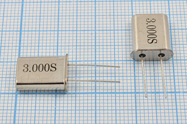 3000 \HC49U\S\ 30\ 50/-40~85C\U[FT]\1Г (3.000S) --- Кварцевые резонаторы (пьезокерамические, диэлектрические, ПАВ (SAW), резонаторы из других пьезоматериалов)