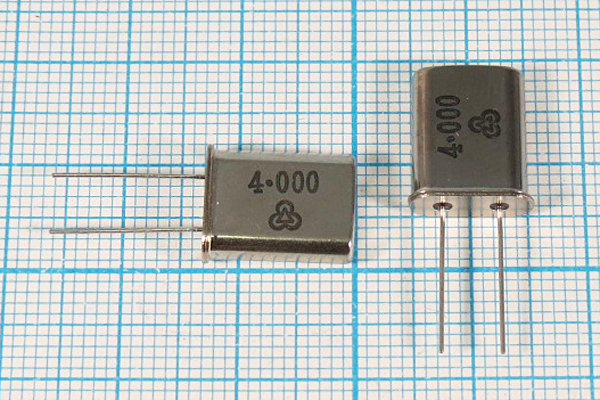 4000 \HC49U\18\ 10\ 30/-10~60C\\1Г (4.000) --- Кварцевые резонаторы (пьезокерамические, диэлектрические, ПАВ (SAW), резонаторы из других пьезоматериалов)