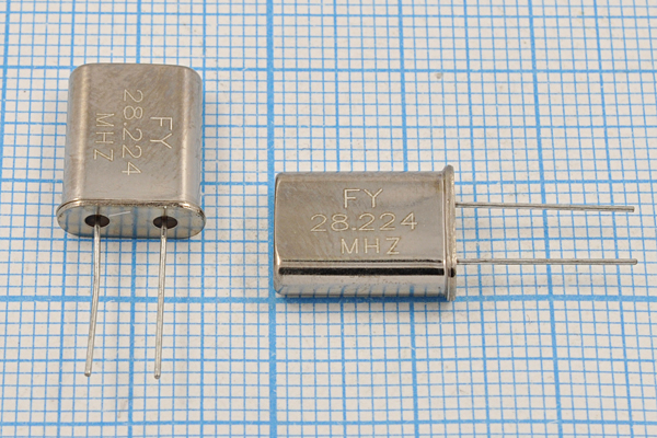 28224 \HC49U\20\ 30\ 20/-20~70C\U[FT]\1Г (FY) --- Кварцевые резонаторы (пьезокерамические, диэлектрические, ПАВ (SAW), резонаторы из других пьезоматериалов)