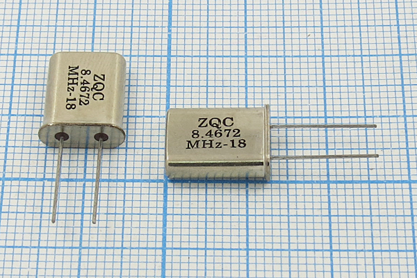 8467,2 \HC49U\20\ 30\ 20/-20~70C\U[FT]\1Г (ZQC) --- Кварцевые резонаторы (пьезокерамические, диэлектрические, ПАВ (SAW), резонаторы из других пьезоматериалов)