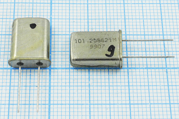 101258,621 \HC49U\\\\РК411МД\5Г --- Кварцевые резонаторы (пьезокерамические, диэлектрические, ПАВ (SAW), резонаторы из других пьезоматериалов)