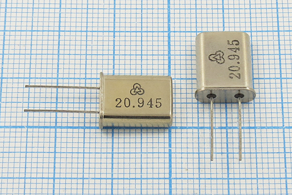 20945 \HC49U\30\ 10\\49U[HUBEI]\1Г (20.945) --- Кварцевые резонаторы (пьезокерамические, диэлектрические, ПАВ (SAW), резонаторы из других пьезоматериалов)