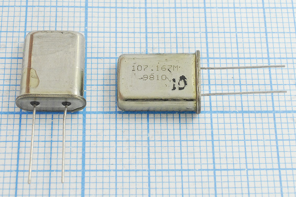 107167 \HC49U\\\\РК411МД\5Г --- Кварцевые резонаторы (пьезокерамические, диэлектрические, ПАВ (SAW), резонаторы из других пьезоматериалов)