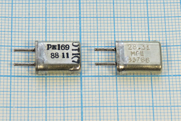 28313,2 \HC25U\\ 20\ 30/-30~60C\РК169МА-7БС\3Г --- Кварцевые резонаторы (пьезокерамические, диэлектрические, ПАВ (SAW), резонаторы из других пьезоматериалов)