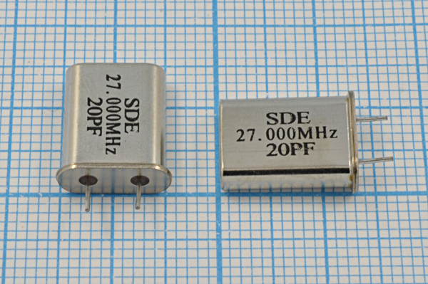 27000 \HC49U\20\ 30\\49U[SDE]\3Г 3мм (SDE20PF) --- Кварцевые резонаторы (пьезокерамические, диэлектрические, ПАВ (SAW), резонаторы из других пьезоматериалов)