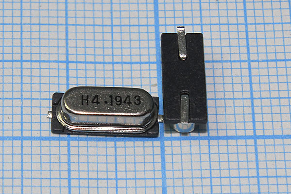 4194,304 \SMD49S4\12\ 20\\\1Г (H4.1943) --- Кварцевые резонаторы (пьезокерамические, диэлектрические, ПАВ (SAW), резонаторы из других пьезоматериалов)