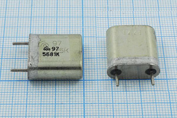 5681 \HC6U\\\\БА\1Г --- Кварцевые резонаторы (пьезокерамические, диэлектрические, ПАВ (SAW), резонаторы из других пьезоматериалов)